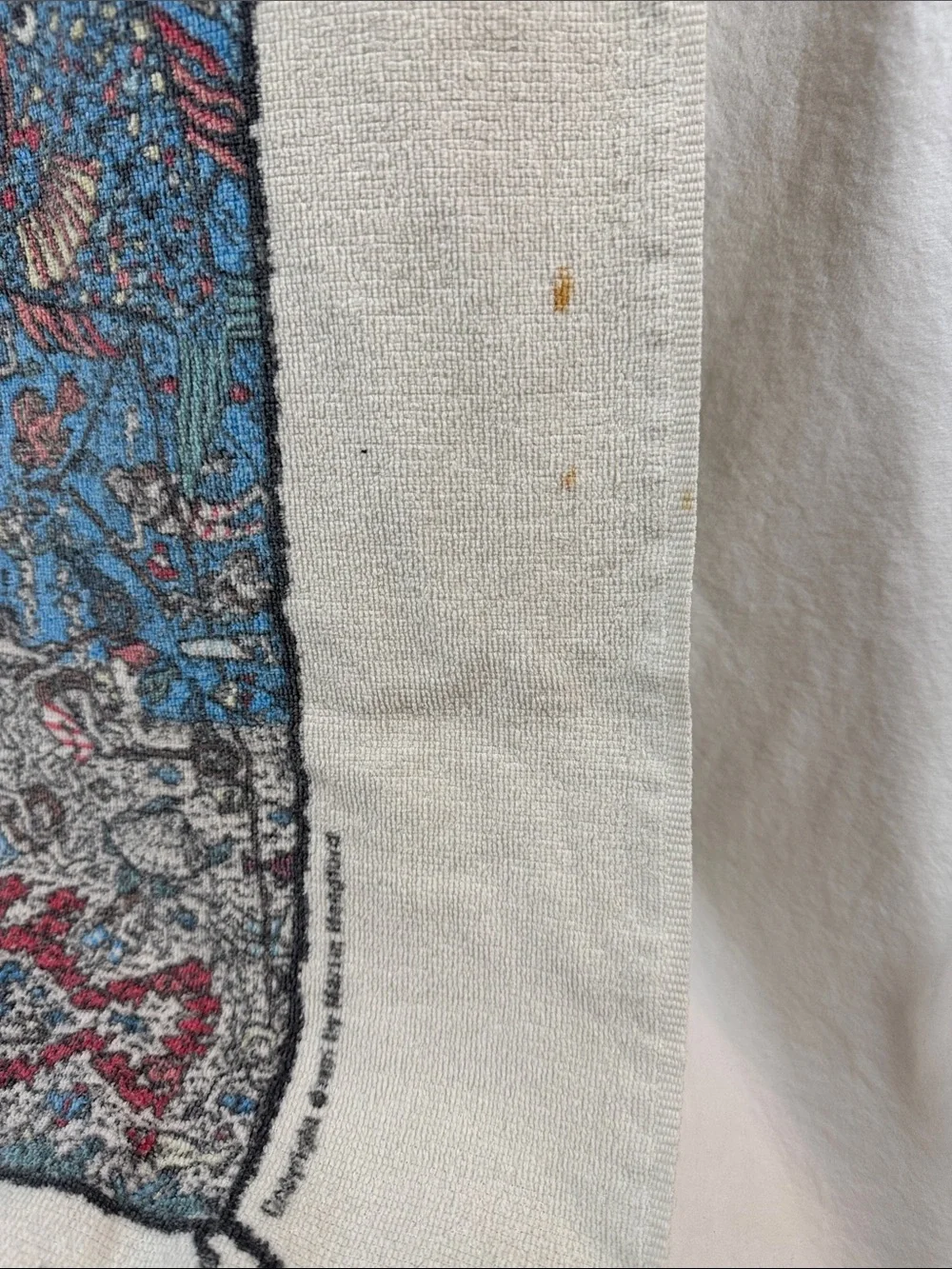 Vintage R.A. Briggs 1991 Where’s Waldo Towel